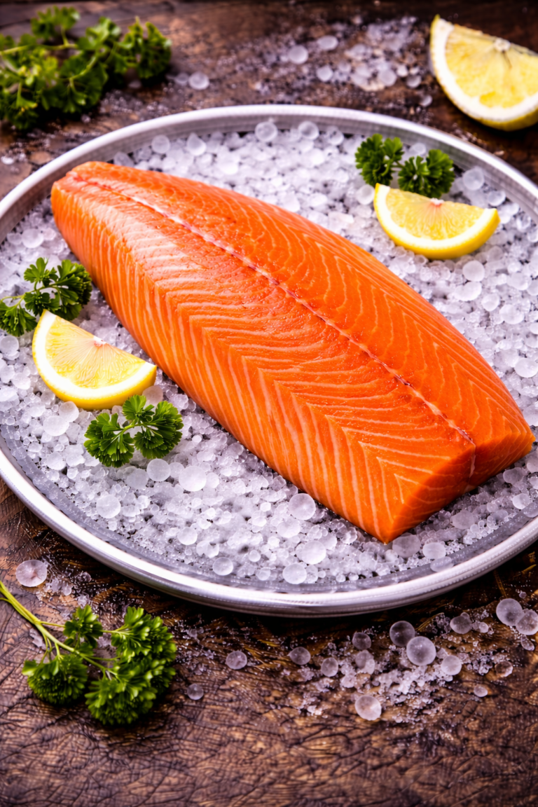 Smoked Salmon Whole Peeled